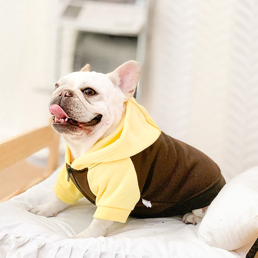 Warm Winter Frenchie Hoodie for Dogs French Bulldog Pet Supplies LeFrenchieFlair CJD