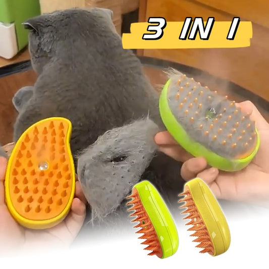 Pet Electric Spray Massage Comb Steam Brush LeFrenchieFlair CJD