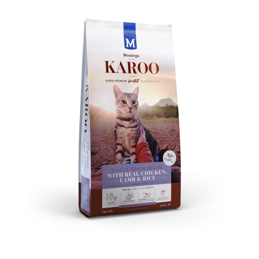 Montego Karoo Chicken & Lamb Adult Single-Grain Cat Food - Le Frenchie Flair