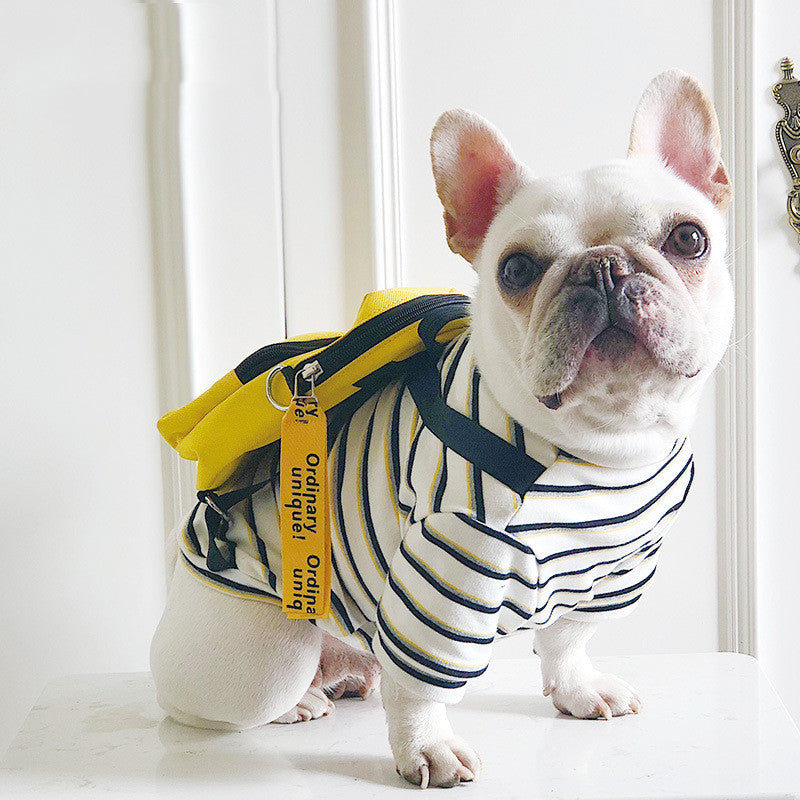 Out & About Frenchie Backpack Outfit - Le Frenchie Flair