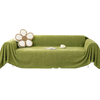 Chenille Throw Coach Sofa Protector from Pet Hair French Bulldog Pet Supplies - Le Frenchie Flair