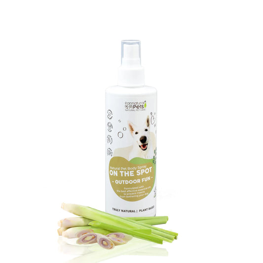 Outdoor Fun Off Leash On the Spot – Anti Bug Dog Coat Spray 250ml - Le Frenchie Flair