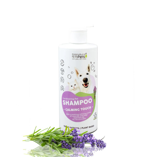 Pannatural Calming Touch – Relaxing Conditioning Natural Pet Shampoo for French Bulldog - Le Frenchie Flair