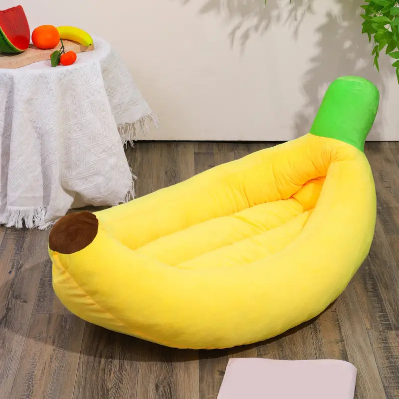 Pet Nest Banana Dog Bed Washable French Bulldog Pet Supplies Le Frenchie Flair Online Pet Products Boutique