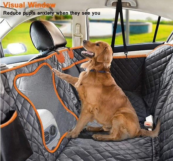 Waterproof Quilted Car Backseat Cover French Bulldog Pet Supplies Sold by Le Frenchie Flair - fulfilled by Takealot