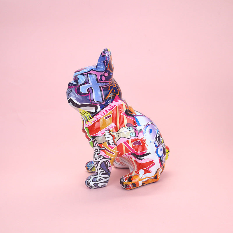 Simple And Dazzling French Dog Statue - Le Frenchie Flair