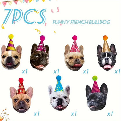 Cute French Bulldog Birthday Garland Party Decorations Frenchie Mom Le Frenchie Flair TU